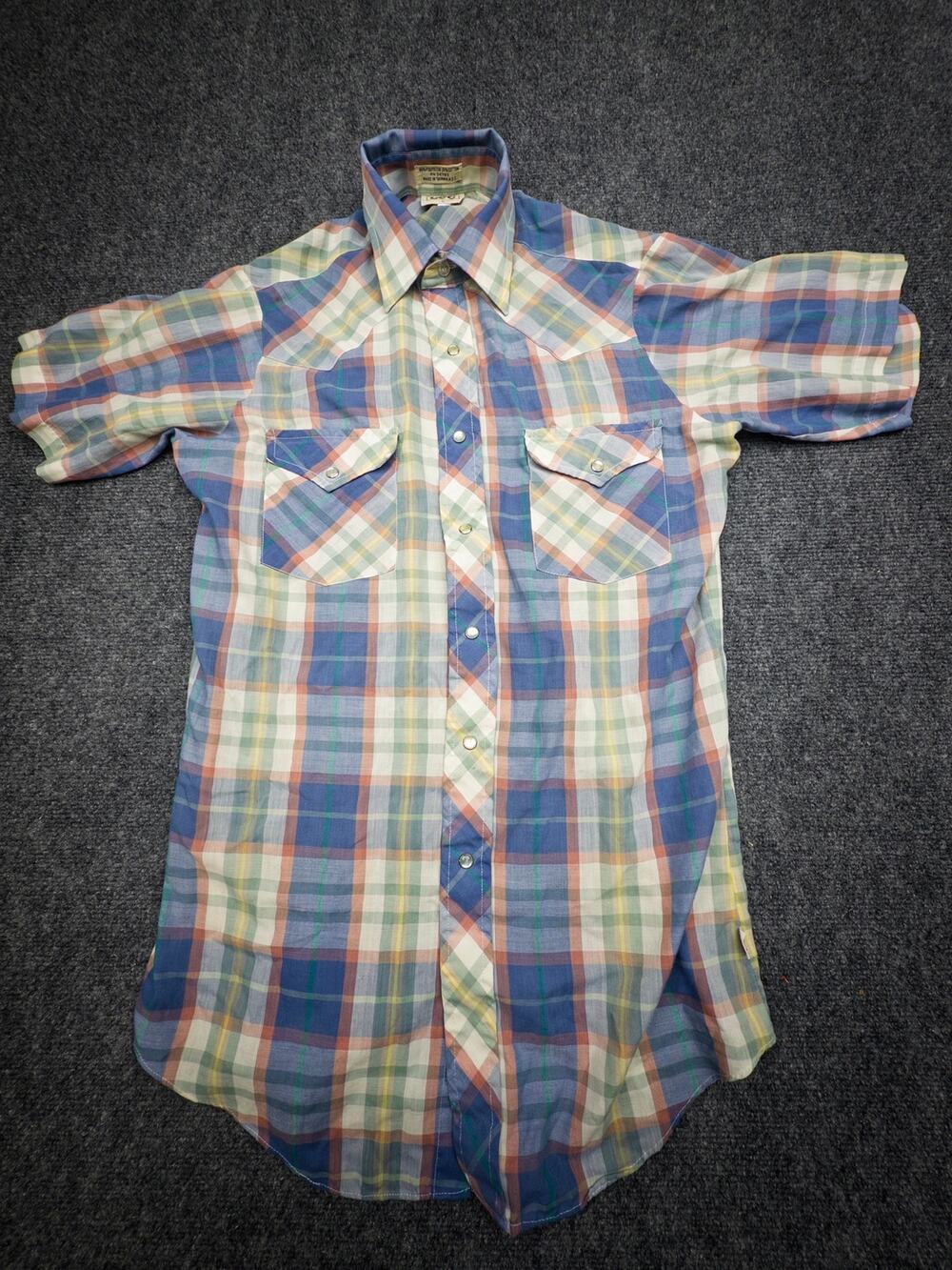 Vintage Lee Western Shirt Size Men’s Small